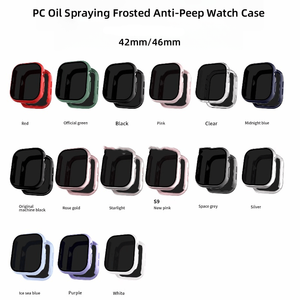 Protection d'écran en verre trempé de haute qualité, résistante aux chocs, accessoires pour montre Apple Watch, coque pour IWatch Series 10/9/8, 42/45/46 mm - Product Image 3
