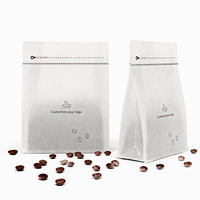 Sacs d'emballage de café personnalisés en gros, type stand-up, avec valve de dégazage unidirectionnelle, refermables, en Mylar, pour grains