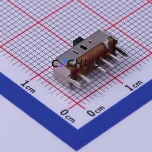 SS13D07L2B Slide Switch Through hole Component (THT) Switch Single Pole Three Throw Rectangle Pin Header PC Pin 12.7mm - Product Image 2