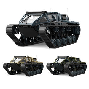 Jouets de <span class=keywords><strong>char</strong></span> à télécommande YF pour enfants 2,4 GHz, véhicule tout-terrain à chenilles à grande vitesse, drift proportionnel complet, 4 roues motrices, voitures RC à grande vitesse - Product Image 1