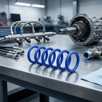 EASILIFE Fabrik OEM Kundenspezifische Farbe Rutschfester Verschleißfester HNBR EPDM NBR FKM Gummi PTFE Beschichteter O-Ring für Hydraulik und Pneumatik