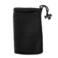 Bolsas de malla de nailon multiusos para almacenamiento de joyas, bolsas pequeñas de malla con cordón, 10x15 cm