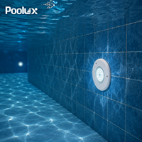 Lumière de piscine LED RGB IP68 AC12V 10 mm Slim PC submersible pour piscine