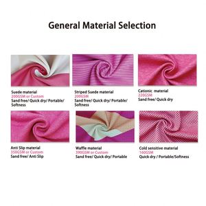Serviette de sport en microfibre suédée à séchage rapide avec logo personnalisé - Product Image 4