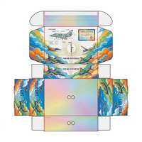 Boîte d'expédition en carton ondulé écologique avec logo personnalisé, pelliculage mat, matériaux recyclés pour les petites entreprises de cosmétiques