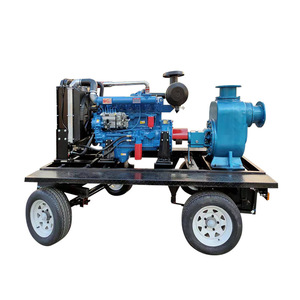 Groupe motopompe diesel Wilson 100 kW 1500 tr/min sur remorque mobile pour la lutte contre les inondations et l'irrigation - Product Image 1
