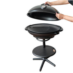<span class=keywords><strong>Barbecue</strong></span> d'<span class=keywords><strong>occasion</strong></span> extérieur <span class=keywords><strong>Barbecue</strong></span> <span class=keywords><strong>électrique</strong></span> sans fumée <span class=keywords><strong>Barbecue</strong></span> Grill Stand Balcon grill Affichage de la température - Product Image 2