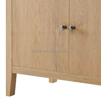 Armoire de buffet en bois élégante à 3 tiroirs et 3 portes pour hôtel pour le rangement du buffet du café ou l'utilisation de la table de buffet