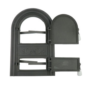 Puerta de Estufa de Leña de Hierro Fundido con Cerradura Usa Soba Tip Semineu <span class=keywords><strong>Fonta</strong></span> - Product Image 5