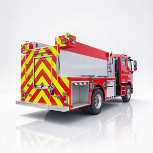 Camion de pompiers, véhicule d'intervention incendie, véhicule de lutte contre les incendies, véhicule de sauvetage, scène d'accident nocturne, 4x2 Diesel Euro3/4/5 Isuzu - Product Image 3