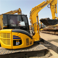 Prix exceptionnel pour une mini-pelle Komatsu PC 55 PC 50 MR-2 en bon état / Mini-pelle PC55MR-2 en stock, pas cher à vendre