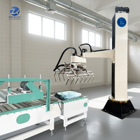 Ligne de palettisation entièrement automatique à bras unique pour boîtes, bouteilles et sacs – Palettiseur à colonne
