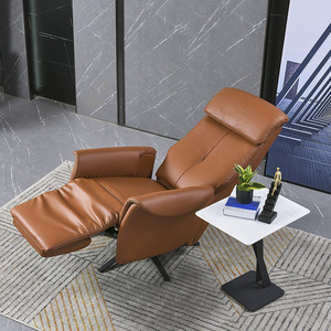 <span class=keywords><strong>Fauteuil</strong></span> inclinable électrique pour senior allongé à plat avec siège de cinéma maison électrique télécommandé pour le salon - Product Image 2