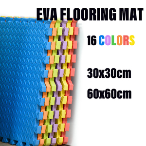 Set EVA Interlocking <strong>Foam</strong> Gym <strong>Mats</strong> for Home Workout Garage Fitness Play Arts-Protective Flooring Tiles Puzzle Taekwondo Karate - Product Image 1