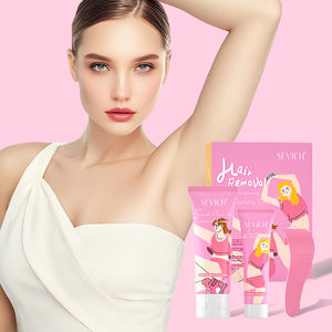 Etiqueta privada Aloe Vera olor mujeres hombres pelo <span class=keywords><strong>Facial</strong></span> cuerpo inhibidor depilatorio removedor Crema para eliminación - Product Image 1