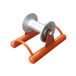 Straight Line Cable Pulley Wheel also called Cable Laying Rollers changed the direction of cable expansion release
