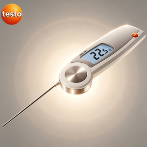 เทอร์โมมิเตอร์วัดอุณหภูมิอาหาร Testo 104 หัววัดอุณหภูมิในครัว วัดการอบและน้ำได้อย่างแม่นยำ IP55 - Product Image 3