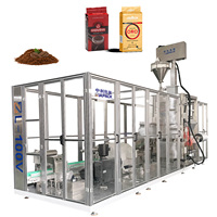 Machine automatique de formage de sacs sous vide, de dosage par vis sans fin, de remplissage, de scellage et d'emballage pour poudre avec garantie d'un an