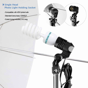 GMTPET Venta al por mayor OEM Venta caliente Fotografía Foto Retrato Estudio 600W <span class=keywords><strong>Luz</strong></span> <span class=keywords><strong>de</strong></span> día Paraguas Kit <span class=keywords><strong>de</strong></span> iluminación continua - Product Image 4