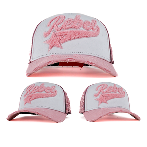 En stock Casquettes non structurées <span class=keywords><strong>de</strong></span> haute qualité Qualité G5 Casquettes trucker en daim à 5 panneaux Gorras 31 Hats Mago Full Set Rebel Hats - Product Image 1