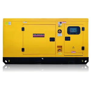 No. generator super senyap tipe, set generator diesel tipe senyap atau terbuka, harga pabrik Aldi K4100D 3 fase 20kw 25kva 24kw 30kw