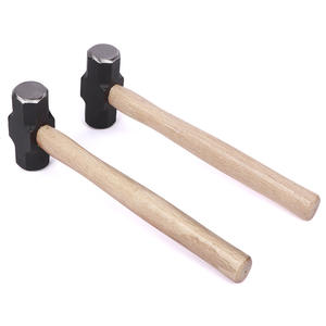 ค้อนแปดเหลี่ยมด้ามไม้ Qiding ขนาด 385x132x45 มม. หัวกลม สำหรับซ่อมแซมบ้านและงานก่อสร้าง - Product Image 2