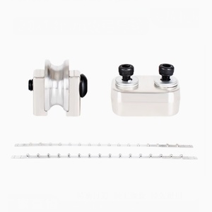 Rodillo guía de arco de 13 mm de distancia entre orificios, 20*14, pulido fino, para máquina de trefilado, rueda de línea cruzada de 300 para máquina de trefilado, otros materiales - Product Image 1