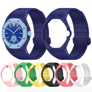 ชุดอุปกรณ์ดัดแปลงซิลิโคนยูโปร พรีเมียมสำหรับนาฬิกาพก AP-swatch Royal Pop เปลี่ยนเป็นนาฬิกาข้อมือแบบสปอร์ตพร้อมสายนาฬิกากันน้ำ - Product Image 1