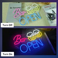 Enseigne néon LED moderne pour bureau, logo d'entreprise personnalisé, décoration murale professionnelle, néon lumineux à intensité variable, écologique, support acrylique