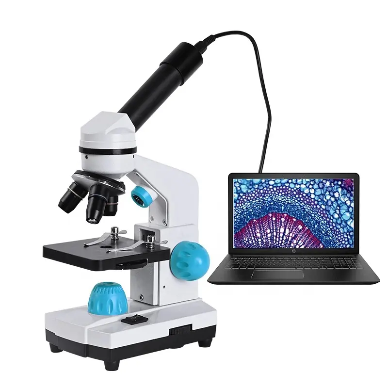 Биологические HD микроскопы с 2000-кратным увеличением + 13 шт. аксессуаров + электронный окуляр светодиодный USB монокулярный микроскоп