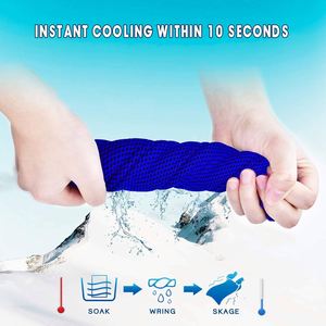 Customized Cold Magic Ice Sports Travel Outdoor Portable Cool Sweat <b>Towel</b> Instant <b>Microfiber</b> Cooling <b>Towel</b> - Product Image 5