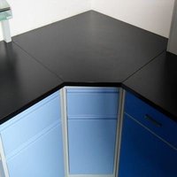 Table de laboratoire en HPL résistant aux produits chimiques, best-seller, pour laboratoire chimique