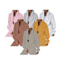 Usine européenne et américaine automne et hiver nouveau sac de pull à revers haut fermeture éclair sweat-shirt femme pull