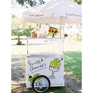 <span class=keywords><strong>Chariot</strong></span> de vente de glaces en métal personnalisé, <span class=keywords><strong>chariot</strong></span> mobile décoratif pour mariage, <span class=keywords><strong>chariot</strong></span> <span class=keywords><strong>à</strong></span> bonbons pour les entreprises - Product Image 5