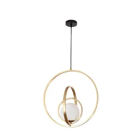 New style Guzhen creative Modern Nordic 3 rings led pendant lights for living room kitchen dinning room