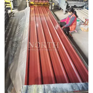 PPGI / PPGL Color Coated Corrugated Roofing Sheets