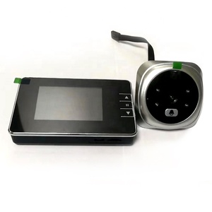 Máy Chụp Mắt Cửa Kỹ Thuật Số Thông Minh Máy Chụp Ảnh CHUÔNG CỬA Điện Nhìn Đêm An Toàn Kèm Nút Bấm - Product Image 4