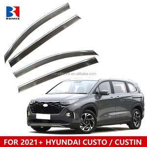 Déflecteur de vent pour voiture HYUNDAI CUSTO CUSTIN 2021+, pare-pluie, pare-soleil pour les fenêtres latérales, accessoires auto - Product Image 2