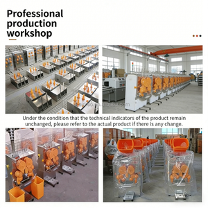 เครื่องแปรรูปน้ำส้มสดพร้อมฟังก์ชั่นจำหน่ายสินค้า อุปกรณ์โรงงานแปรรูปผลไม้ แยกน้ำและเนื้อส้ม - Product Image 6