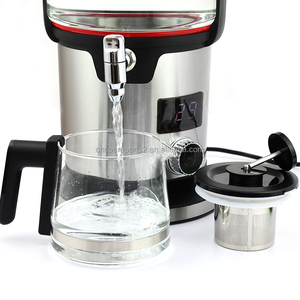 Elettrodomestico pentola di vetro borosilicato 2 in1 Samovar Double Kettes 2000W tacchino 5,6 l grande capacità caldaia ad acqua Set bollitore <span class=keywords><strong>per</strong></span> tè - Product Image 2