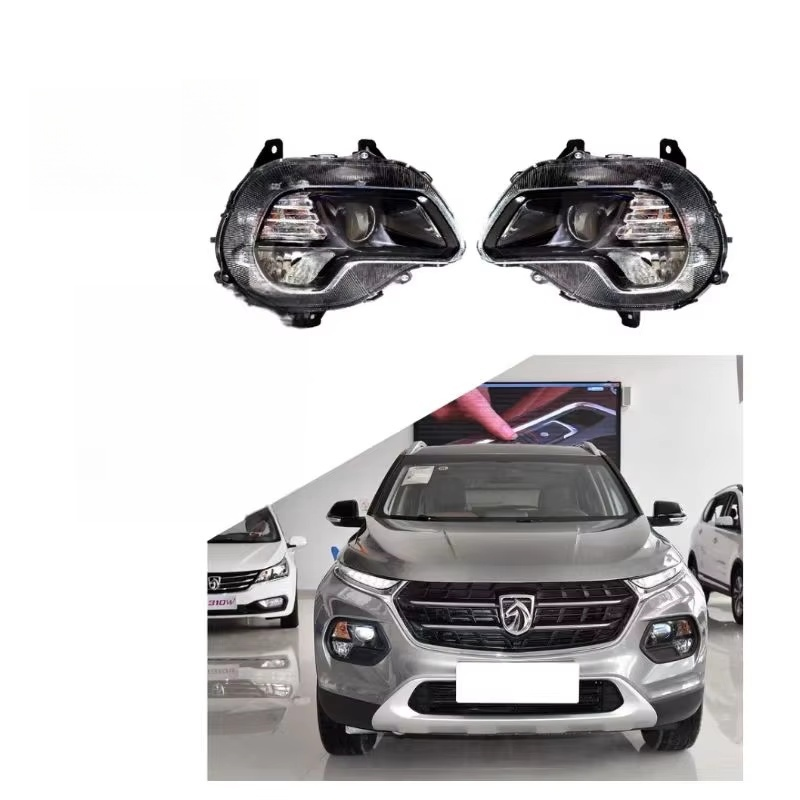Bgmw Wuling Baojun 510 2017-2019 Auto Headlight Assembly Halogen & Xenon Front Lamp Lighting Auto Parts Image 3