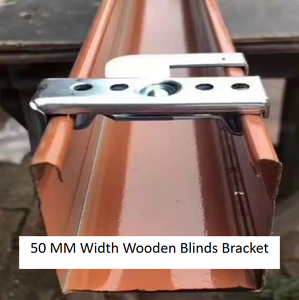Support pour composants de stores vénitiens en <span class=keywords><strong>bois</strong></span>, accessoires en métal et plastique à profil haut pour stores vénitiens en <span class=keywords><strong>bois</strong></span> - Product Image 3
