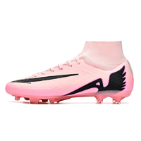 Chaussures de football unisexes Zhen à crampons longs, modèle 308MJ, pour jeunes et enfants, entraînement printemps-été, tige en PU, semelle extérieure en TPU, doublure en mesh