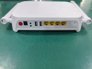 เราเตอร์ไฟเบอร์ออปติก Z TE H3-1S XPON ONT ONU แบบ Dual Band WIFI พร้อมโมเด็ม 4GE + 2USB AX3000 WIFI6 ONT สำหรับ FTTH - Product Image 1
