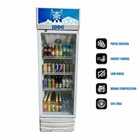 Congelador Vertical Comercial con Enfriamiento por Aire, Sin Escarcha, Pantalla Digital y Control de Temperatura