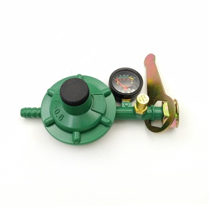 Détendeur <span class=keywords><strong>de</strong></span> gaz domestique anti-fuite <span class=keywords><strong>avec</strong></span> <span class=keywords><strong>manomètre</strong></span> pour la réduction <span class=keywords><strong>de</strong></span> <span class=keywords><strong>pression</strong></span> du gaz combustible - Product Image 1