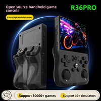 Konsol Genggam Retro R36proConsole R36s R36 128gb R36retro-handheld Layar R36 Retro Genggam 3.5 Inci