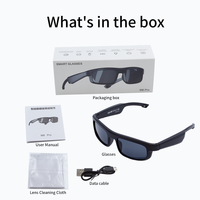 Lunettes Intelligentes M8PRO 2026 – Casque Portable Anti-lumière Bleue pour Hommes et Femmes avec Appel Sans Fil, Musique et Lunettes VR