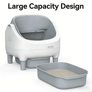Global Hot Sale One Click Cleaning Automatic Scooping Multiple Safety Guard Large Space APP Control Smart <strong>Cat</strong> <strong>Litter</strong> <strong>Box</strong> - Product Image 5