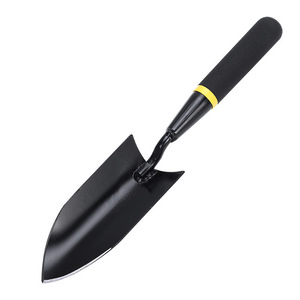 Green Smooth Garden Spade Metal Blade Black Handle For Digging Planting Gardening Tools - Product Image 1